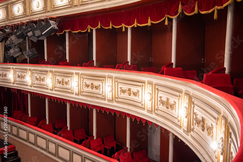 Theater building is 200 years old, a view from the inside