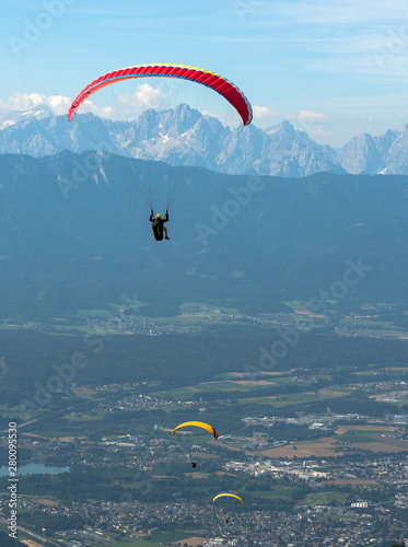 Paragliding photo