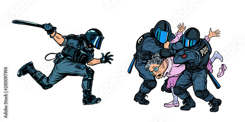 police arrested a woman retired old woman