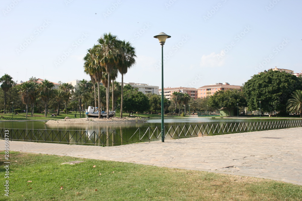 Obraz premium playa costa del sol málaga la bella 