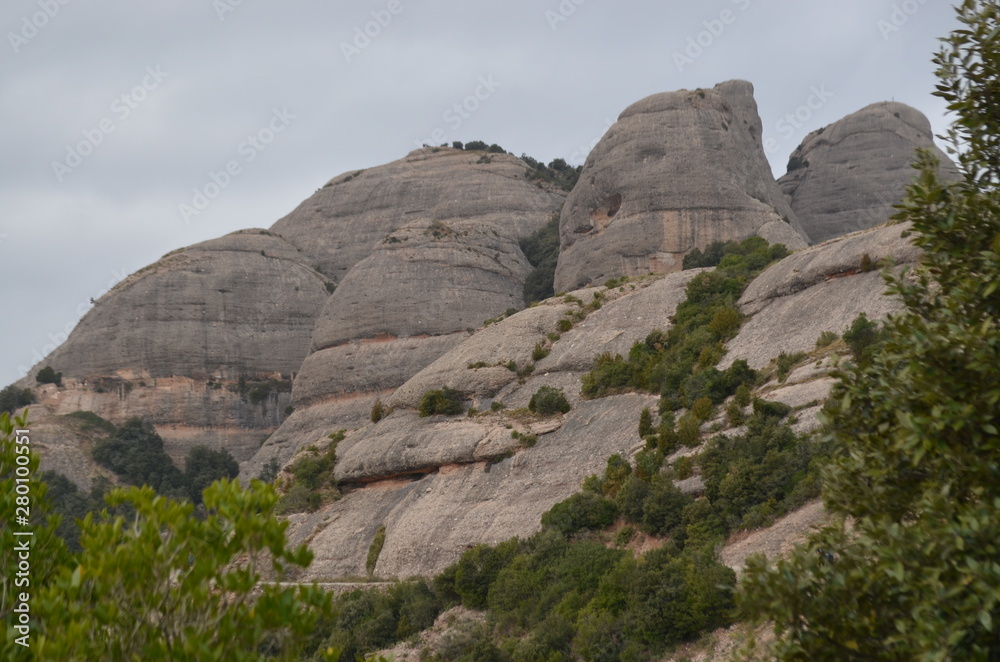 Fototapeta premium mountain+montserrat+spain+barcelona