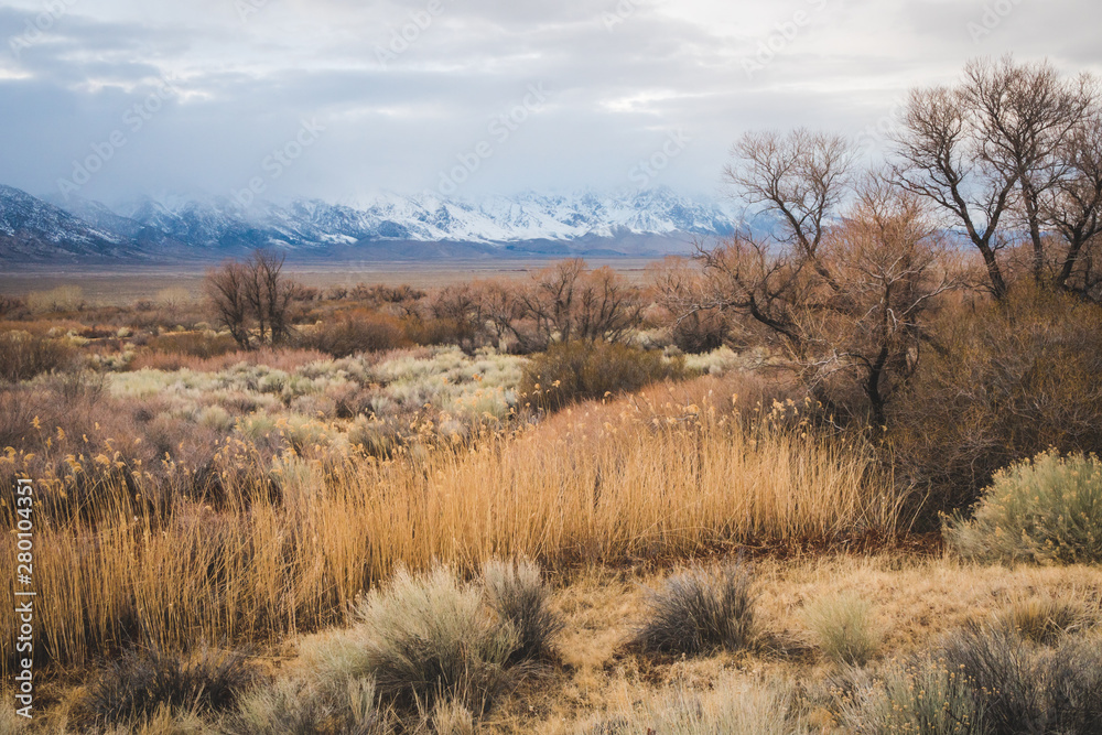 Sierra Nevada Mountains scenic view from Alabama Hills, California, United States Sierra Nevada Mountains scenic view from Alabama Hills, California, United States