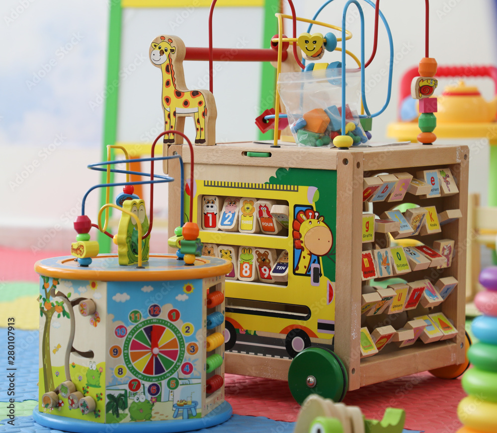Children's playroom, educational, beautiful