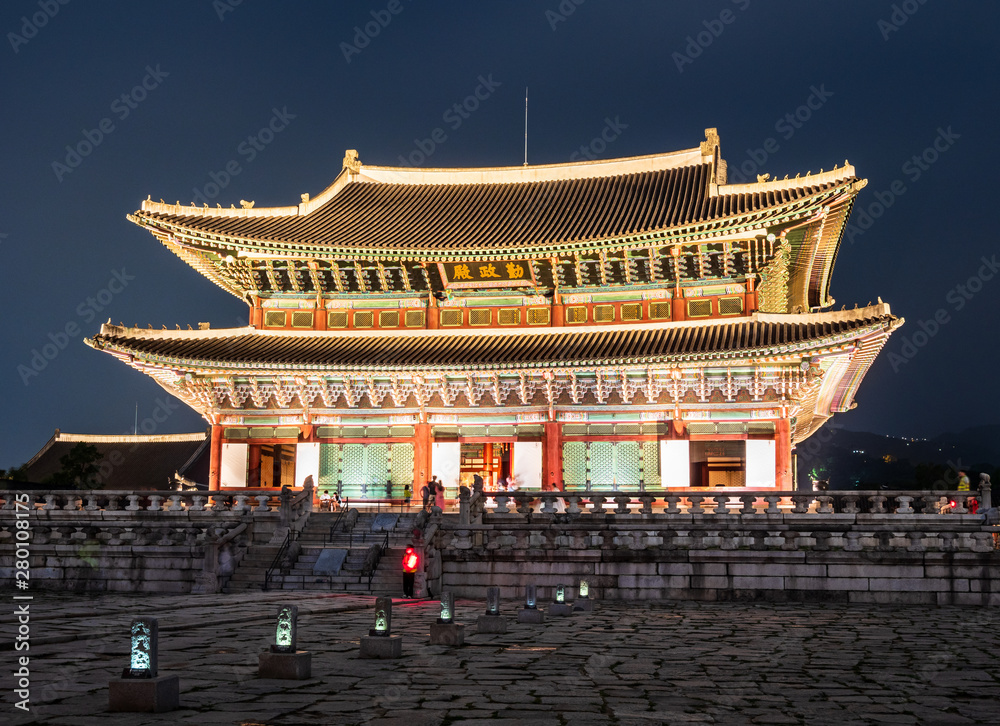 ソウル 景福宮 勤政殿 Stock Photo Adobe Stock
