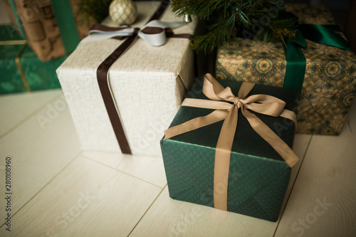 Christmas gifts under the tree