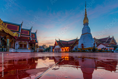 Temple in thailand,Wat Phra That Choeng Chum Worawihan temple,Buddhist religious places,Sakon nakhon travel,travel in thailand photo