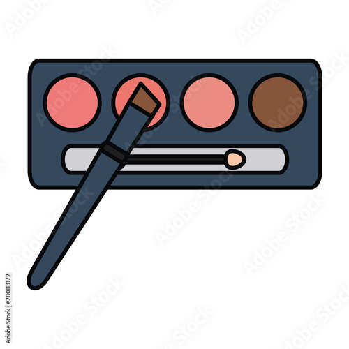 eye shadows make up drawing icon