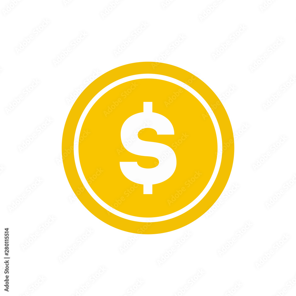 Logo coin vector. Investment logo. Financial or business concept. Logo coin vector. Investment logo. Financial or business concept.