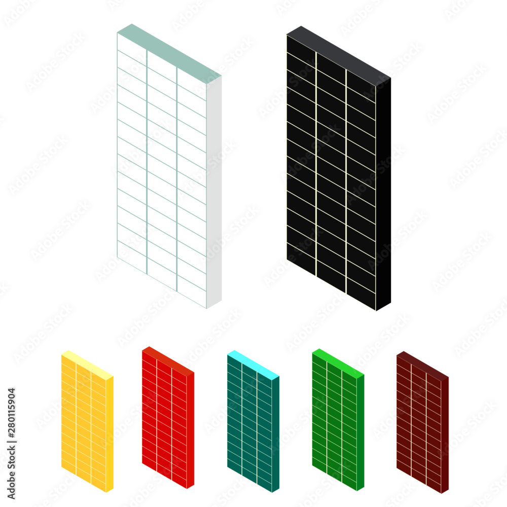 Isometric wall tiles Isometric wall tiles