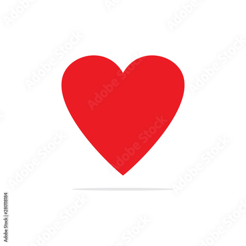 Free Download Simple Love Logo Design - Vector - GFXLoad