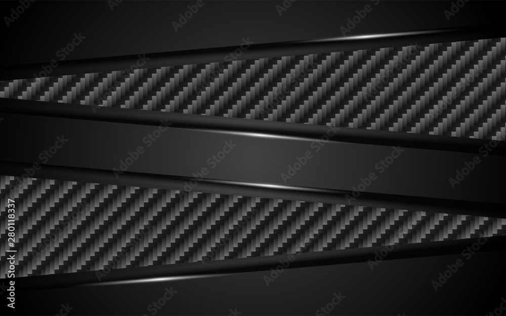 luxurious dark carbon background with overlap layer luxurious dark carbon background with overlap layer