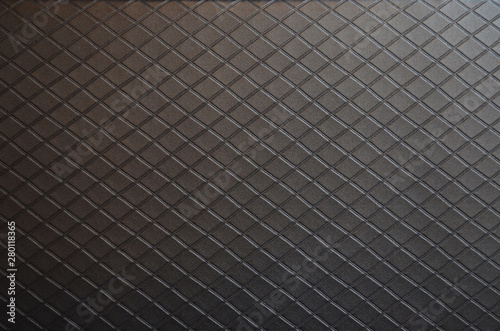 Brown leather stitching pattern background