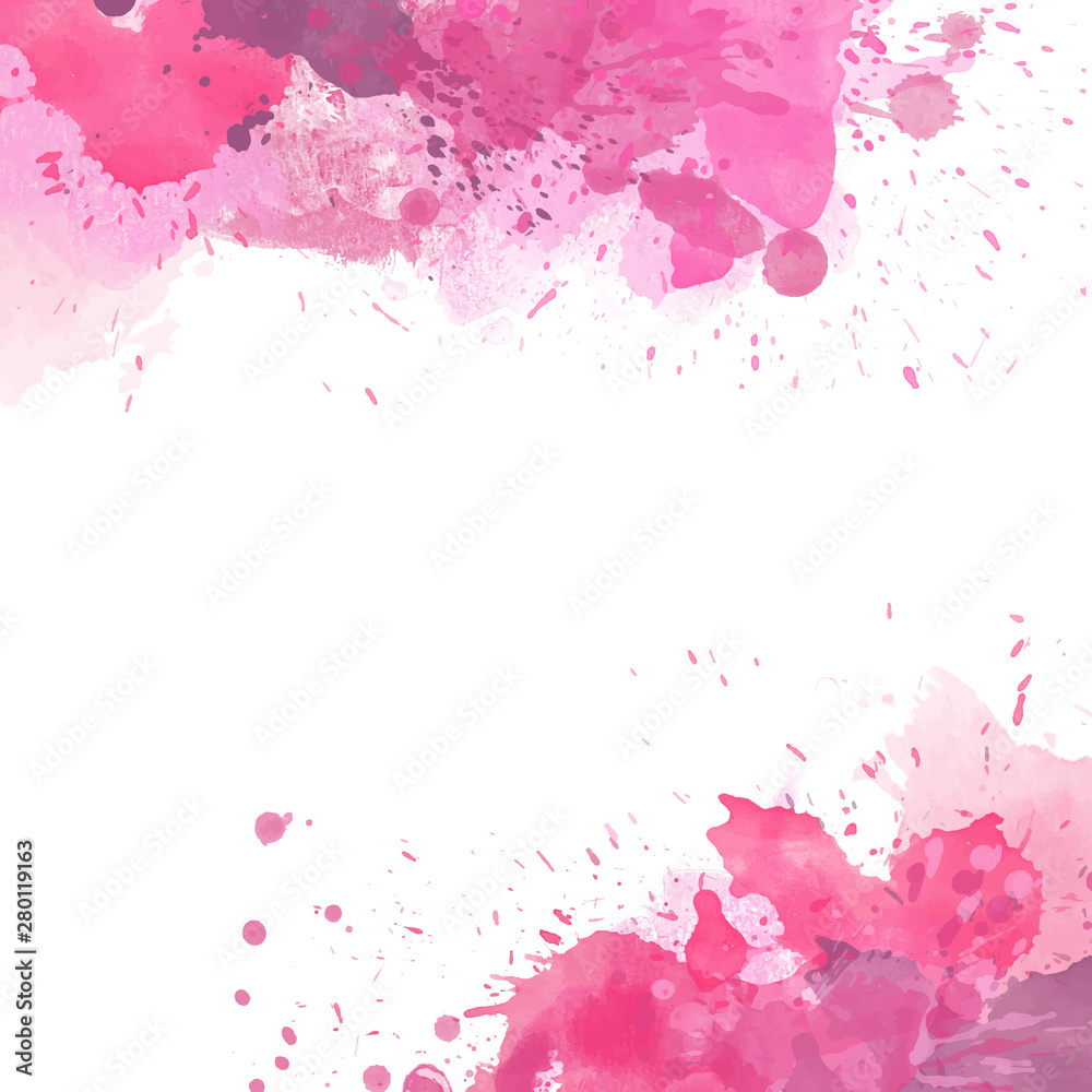 colorful watercolor background for poster, brochure or flyer