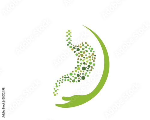 stomach icon vector illustration design