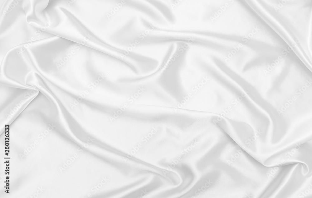 White satin fabric texture background White satin fabric texture background