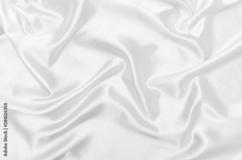 White satin fabric texture background White satin fabric texture background