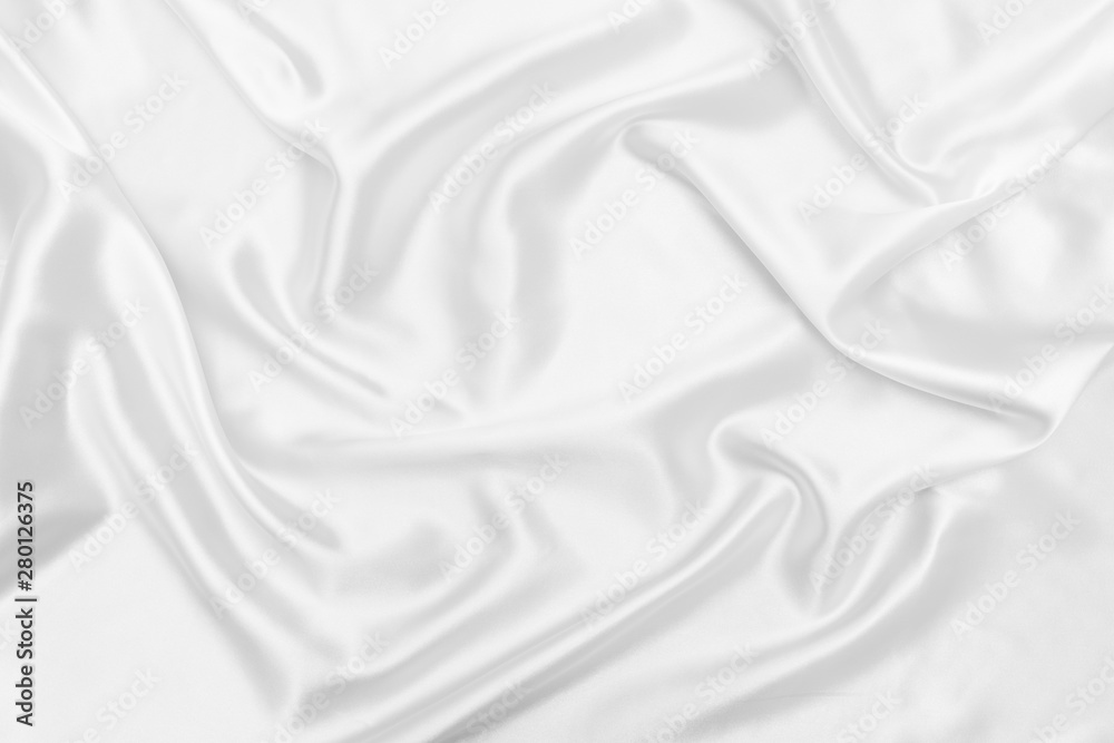 White satin fabric texture background White satin fabric texture background
