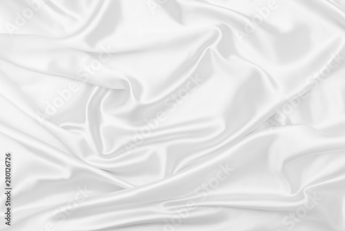 White satin fabric texture background