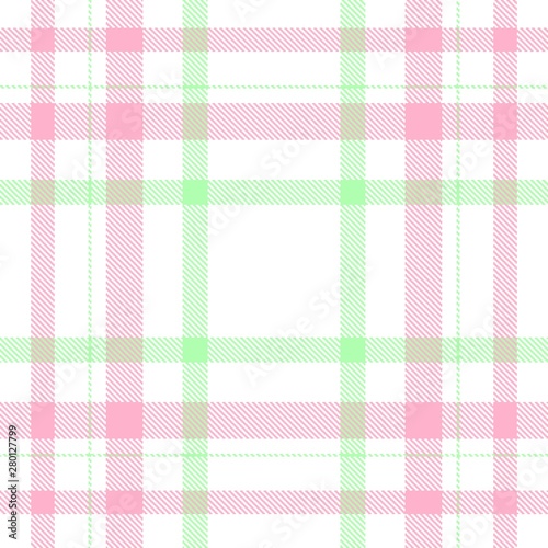 Tartan, plaid pattern seamless vector illustration. Checkered texture for clothing fabric prints, web design, home textile.	