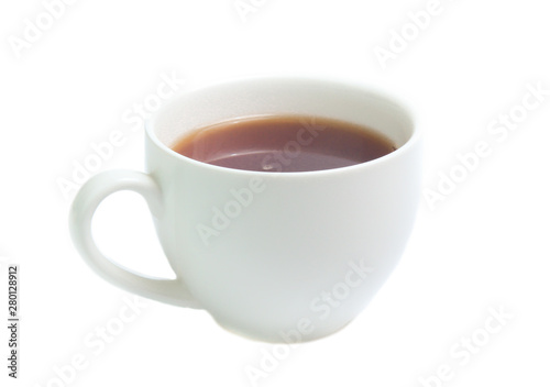 Wallpaper Mural Cup of tea isolated on white background Torontodigital.ca