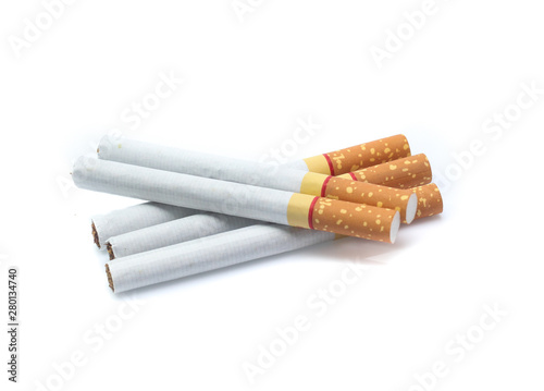 cigarette isolated on a white background