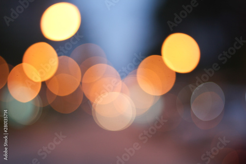 Abstract circular bokeh background © Poramet