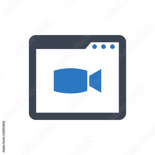 Online video icon