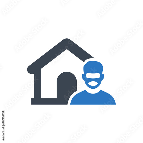 Home thief icon