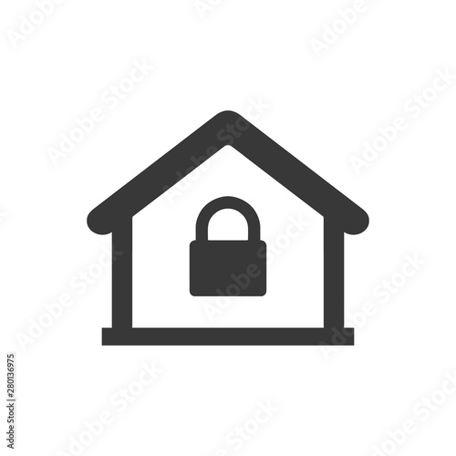 Home lock icon