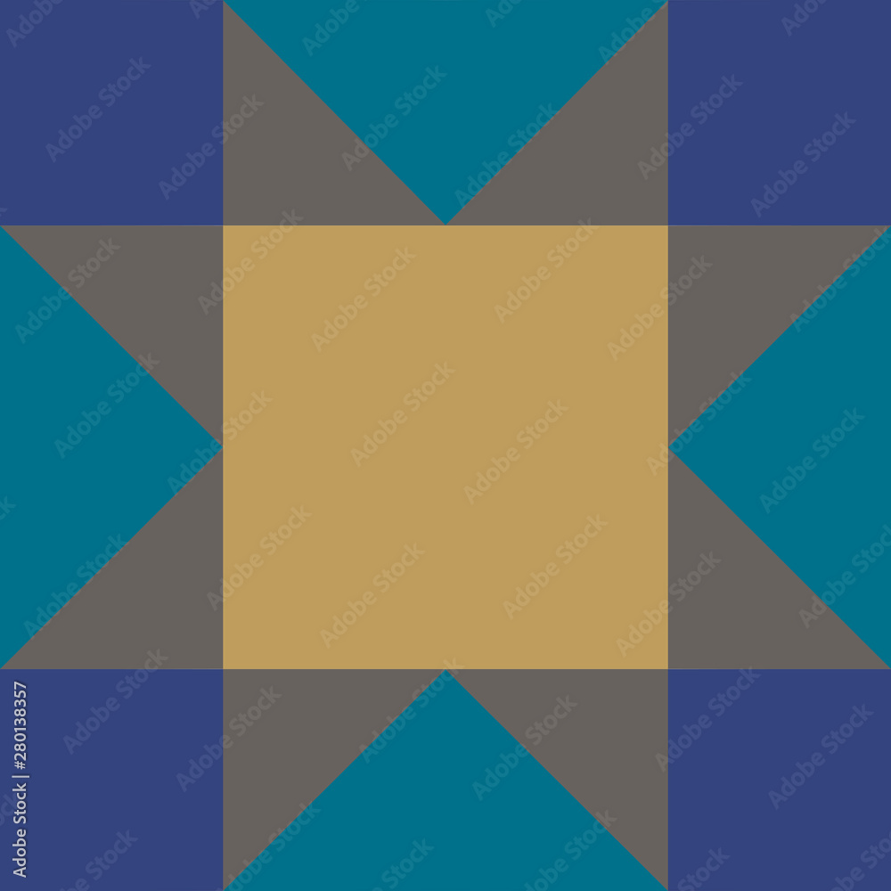 The pattern of squares for finishing fabrics, printing on clothing, paper and handbags. A block for creating blankets, clothes, bags, flooring design for a room, mosaic, paving tiles