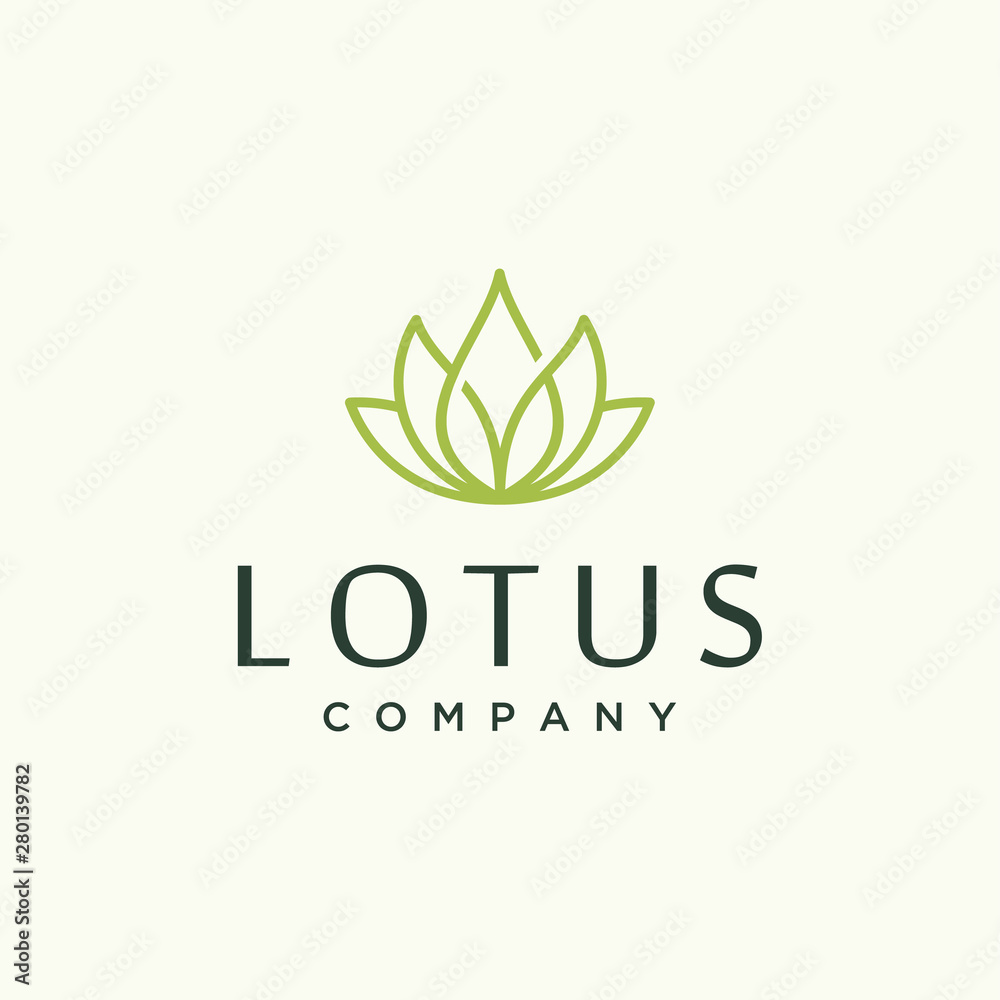 lotus flower yoga peace logo template vector logo design lotus flower yoga peace logo template vector logo design