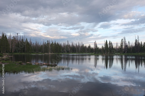 Mirror Lake  Wasatch National Forest  Utah  USA