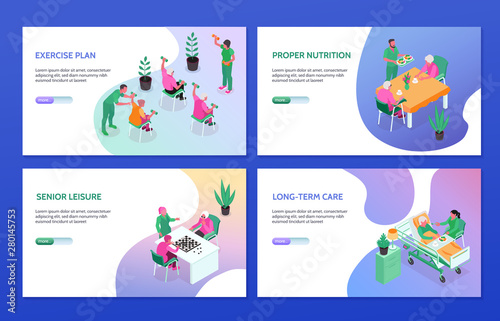 Nursing Home Banners Set