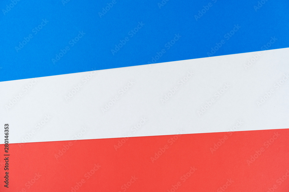 flag Serbia, texture colored cardboard, copy space flag Serbia, texture colored cardboard, copy space