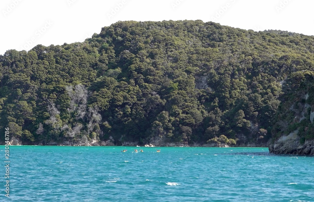 Naklejka premium island in the sea