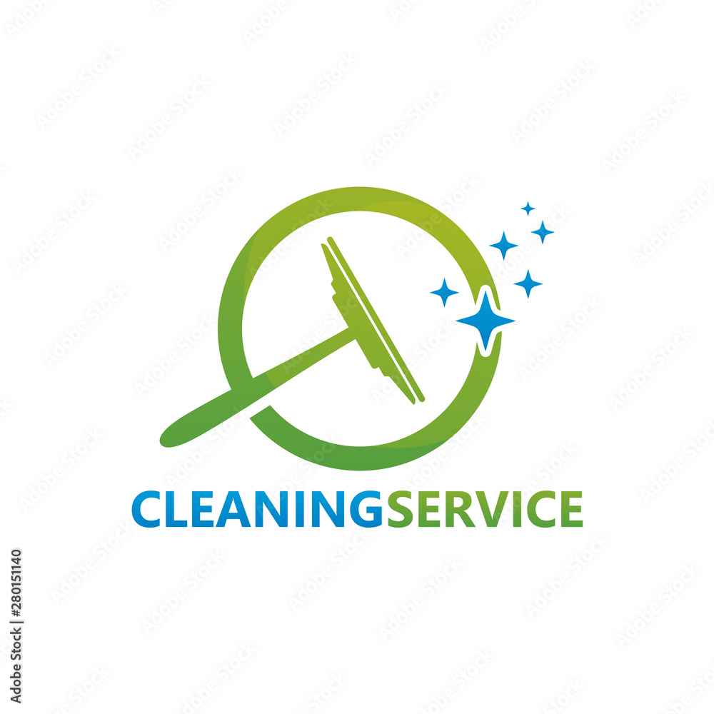 Cleaning Service Logo Template Design Vector, Emblem, Design Concept, Creative Symbol, Icon Cleaning Service Logo Template Design Vector, Emblem, Design Concept, Creative Symbol, Icon