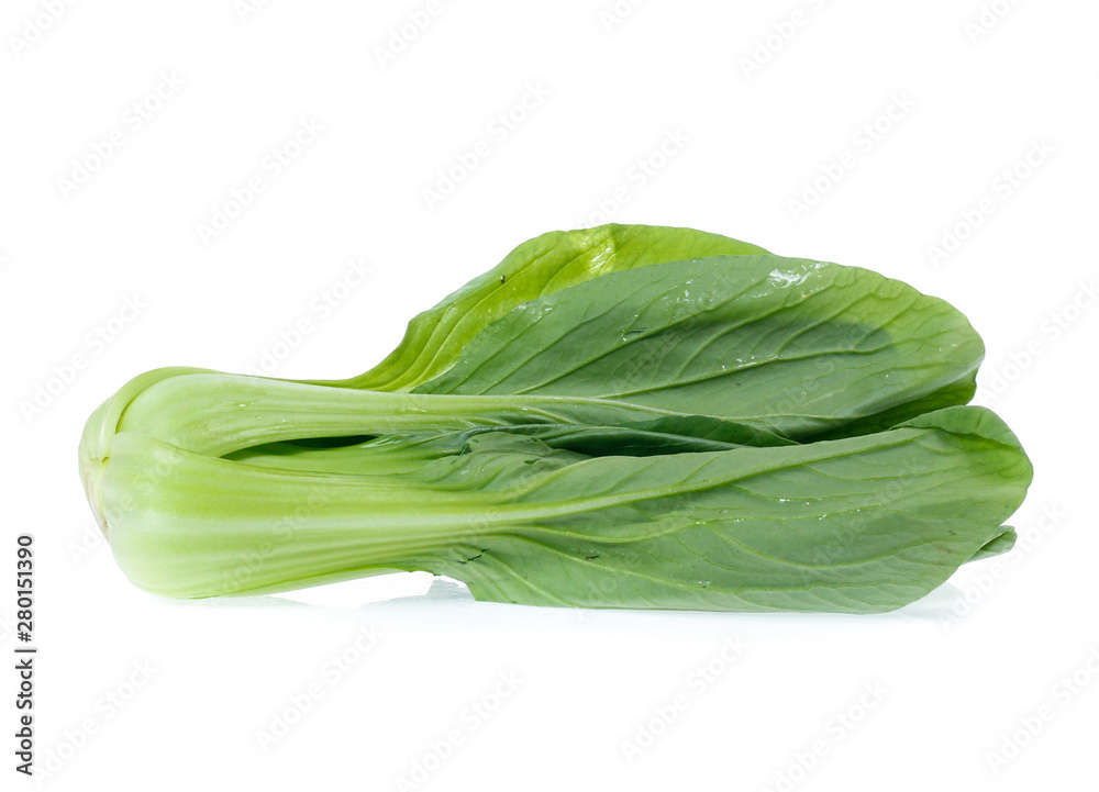 Chinese Vegetable cabbage on white background Chinese Vegetable cabbage on white background