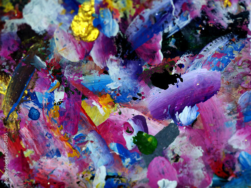 Hand draw colorful texture ...