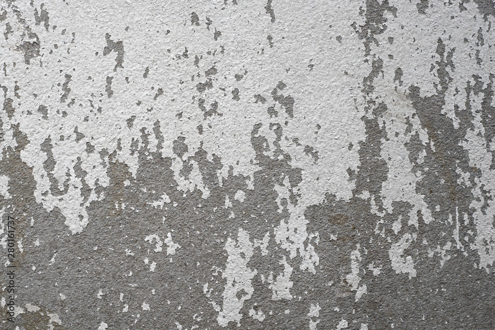 A old white cement style wall background and texture.