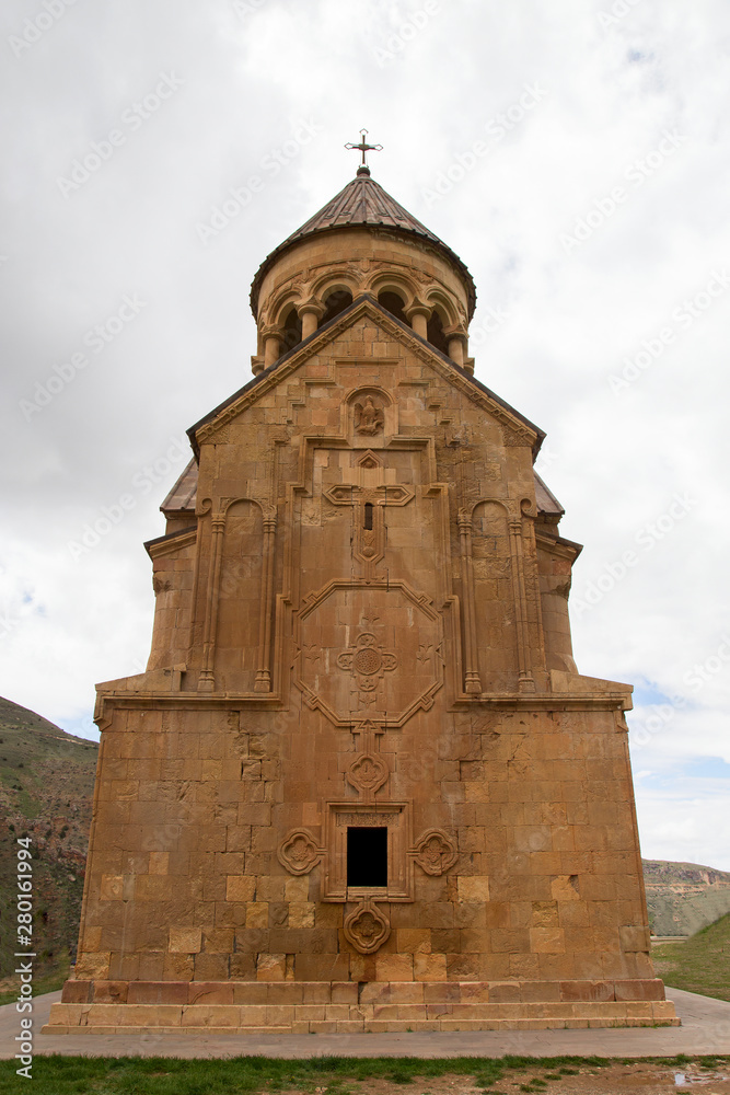 Noravank monastic church (1339), Vayots Dzor region, Armenia. Horizontally. Vertically. Noravank monastic church (1339), Vayots Dzor region, Armenia. Horizontally. Vertically.