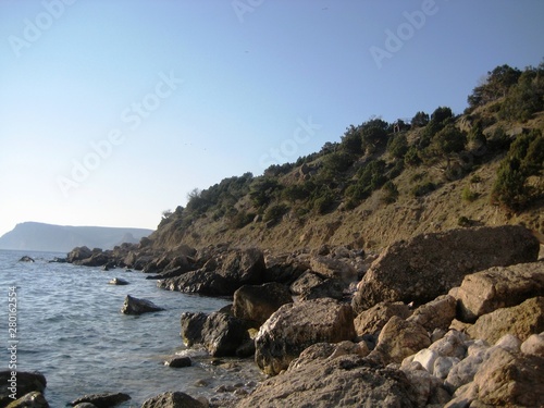 sea and rocks