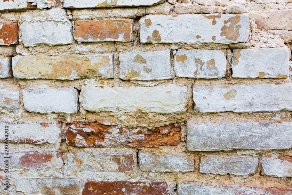 Brick abstract wall background. Texture for design Brick abstract wall background. Texture for design