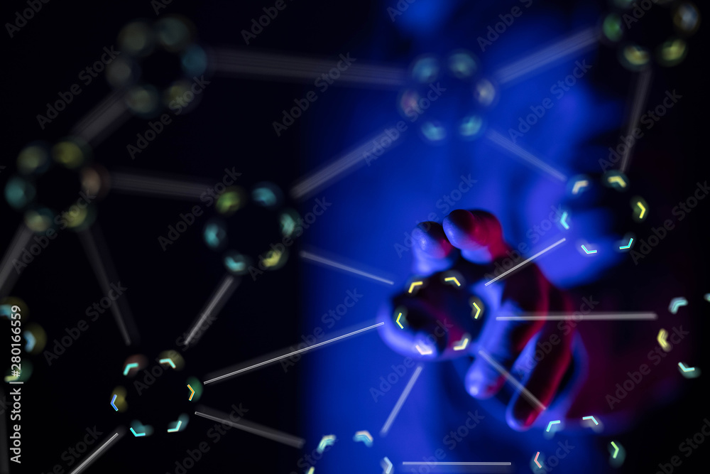 Global network concept. 3D rendering Global network concept. 3D rendering