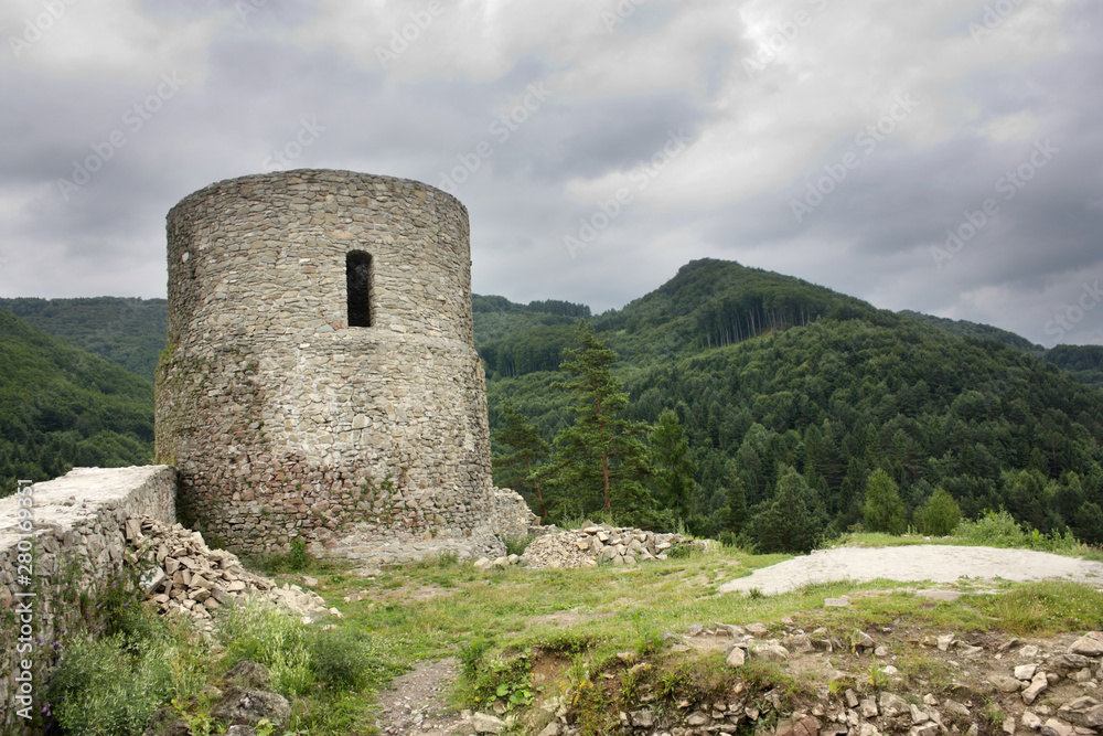 Castle Ruins. Rytro, Poland.