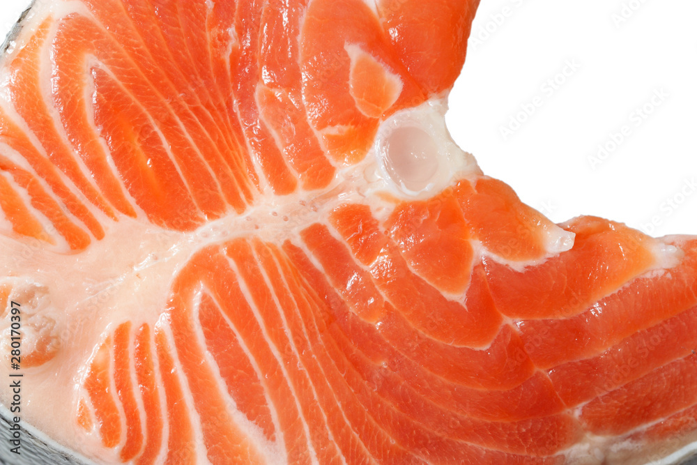 slices of salmon