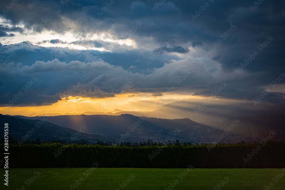 Obraz premium Atardecer