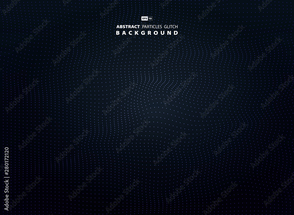 Abstract particle white dot on dark background. illustration vector eps10 Abstract particle white dot on dark background. illustration vector eps10