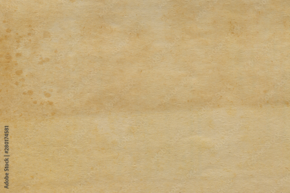 Obraz premium Vintage and old looking paper background. Retro cardboard texture. Grunge paper for drawing. Ancient book page.