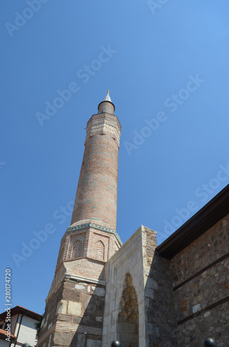 minaret of the mosque 
