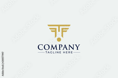 A modern logo for a Law Firm or other company.